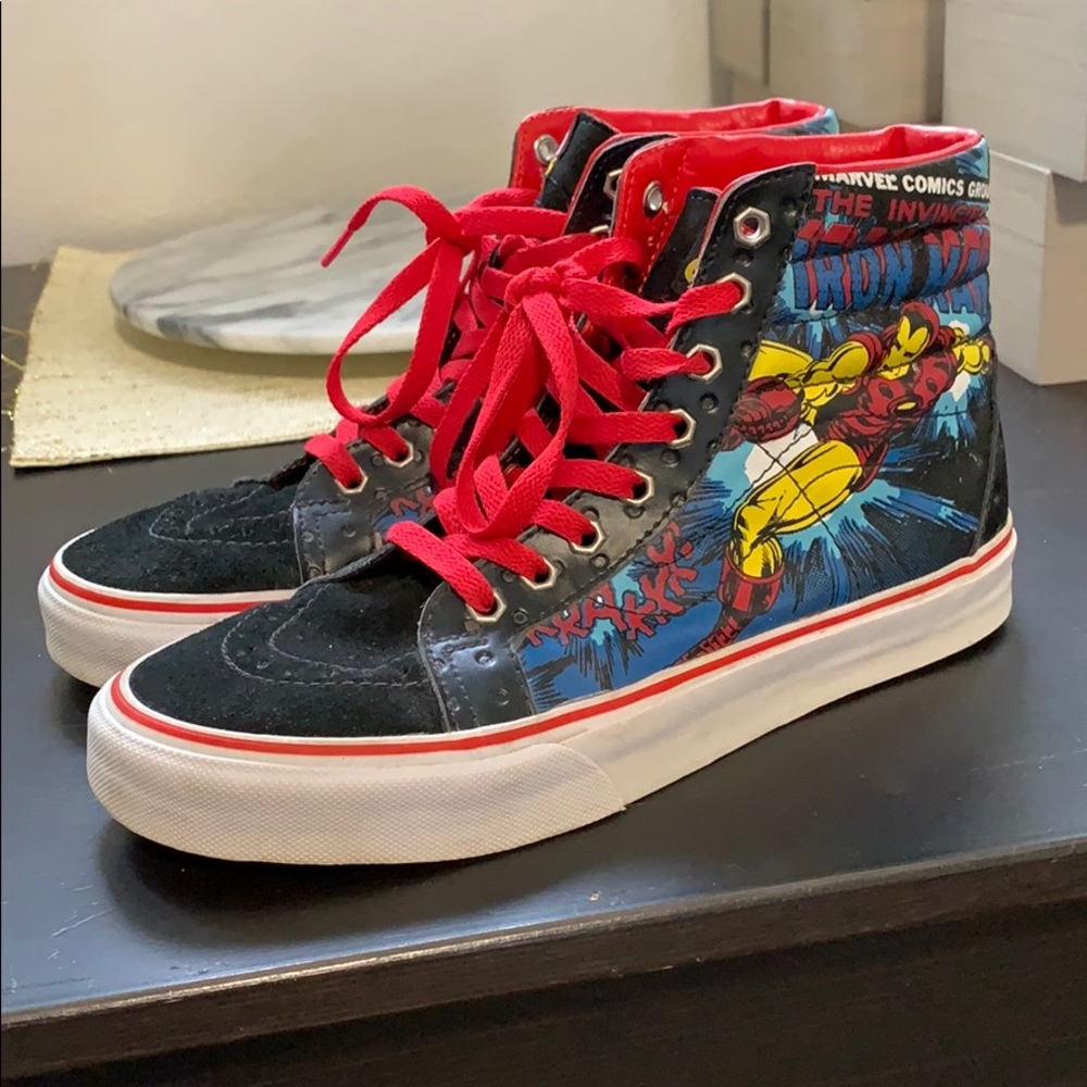 Vans x Marvel Ironman Skate Hi
